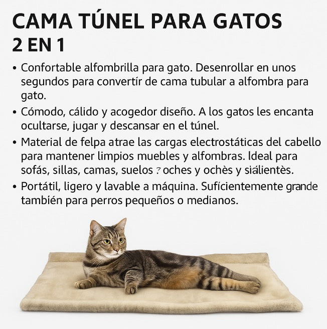 Cama para Gatos Mascotas Lavable
