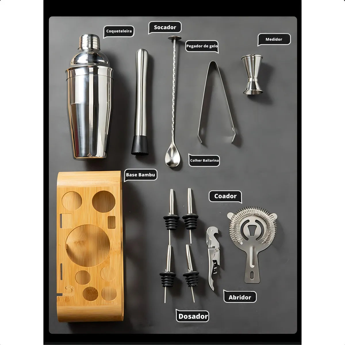 Coctelera barman profesional