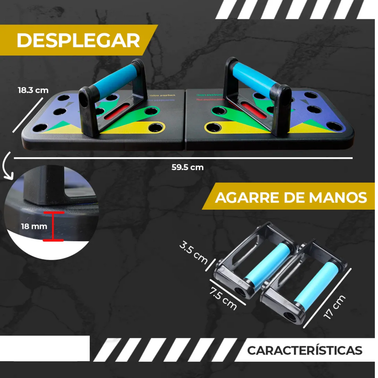 Tabla Para Flexiones Portatil