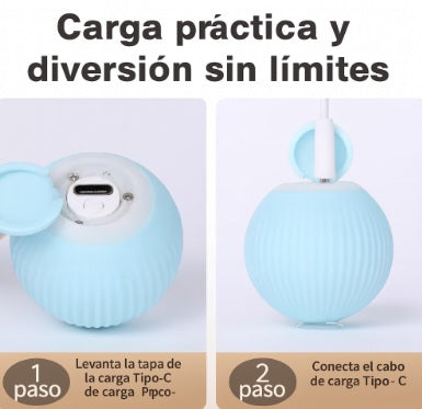 Pelota estimuladora para gatos