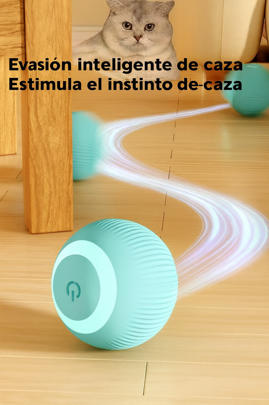 Pelota estimuladora para gatos