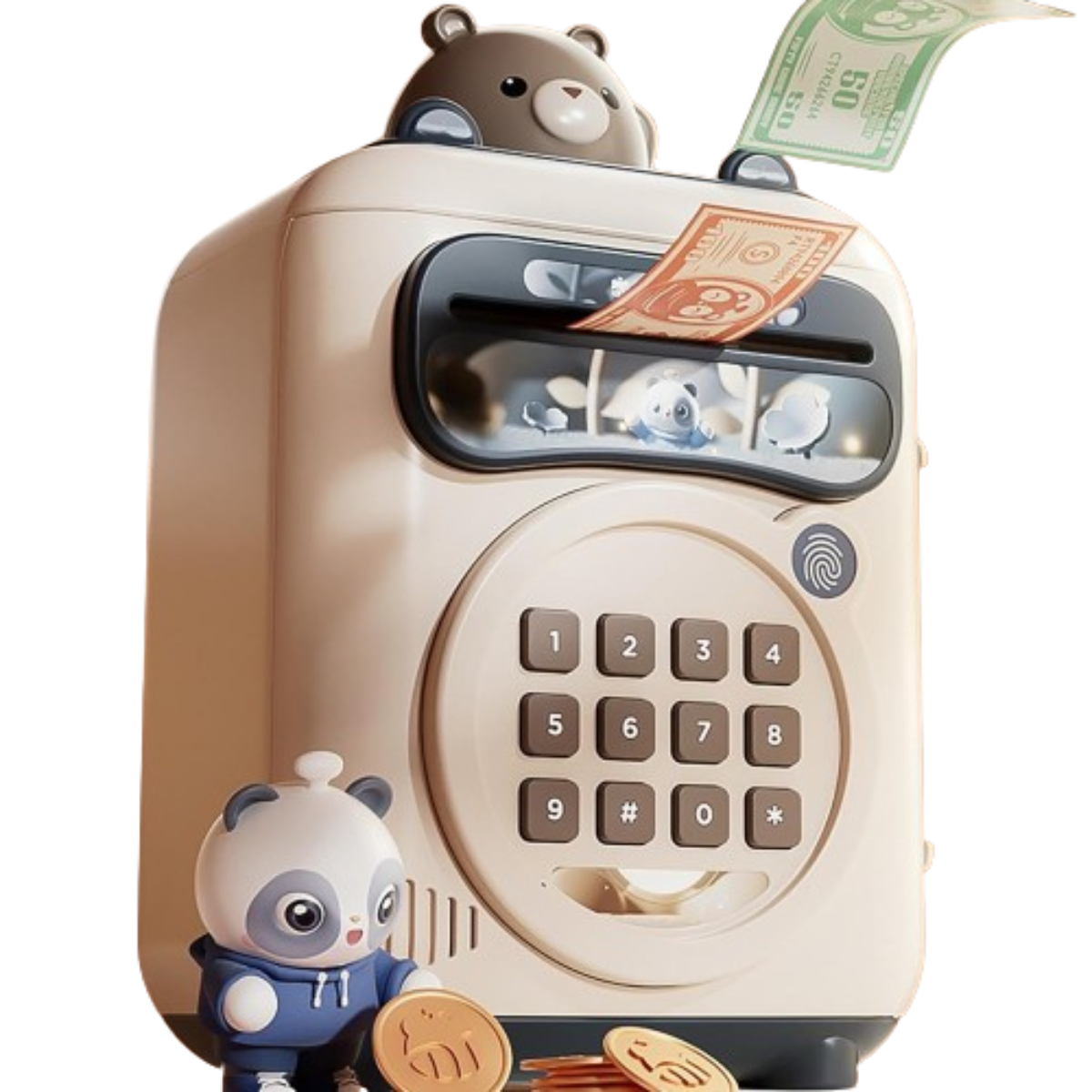 Alcancia Infantil De Osito