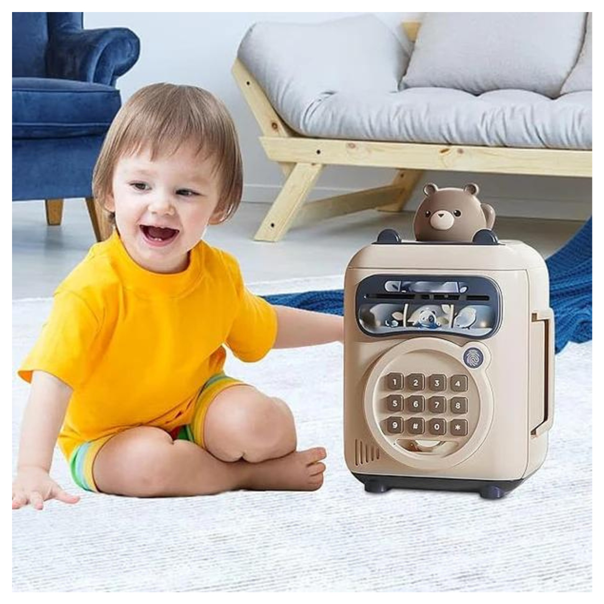 Alcancia Infantil De Osito