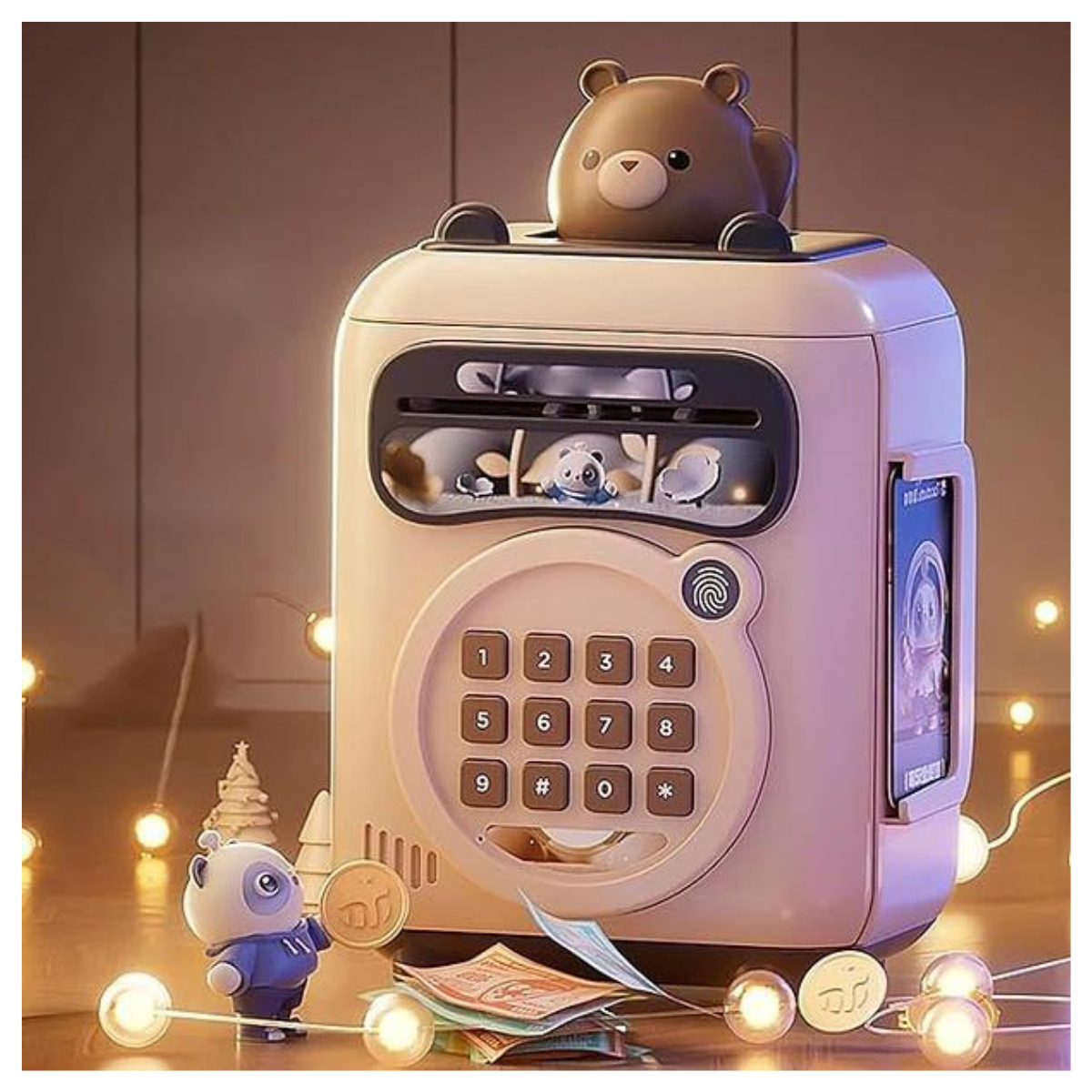 Alcancia Infantil De Osito