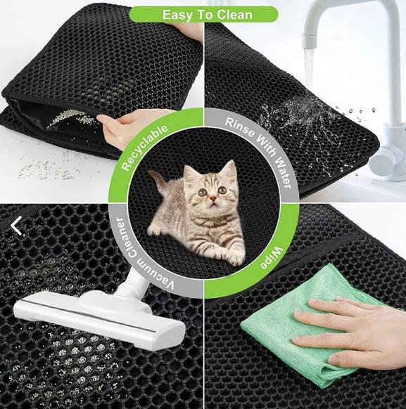 Alfombra Atrapa Arena para Gatos