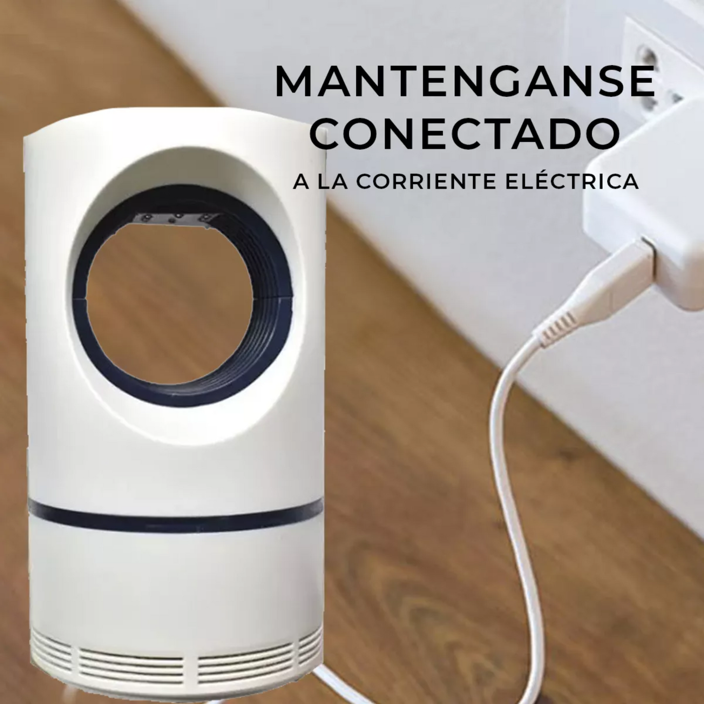 Lampara Atrapa Mosquitos USB