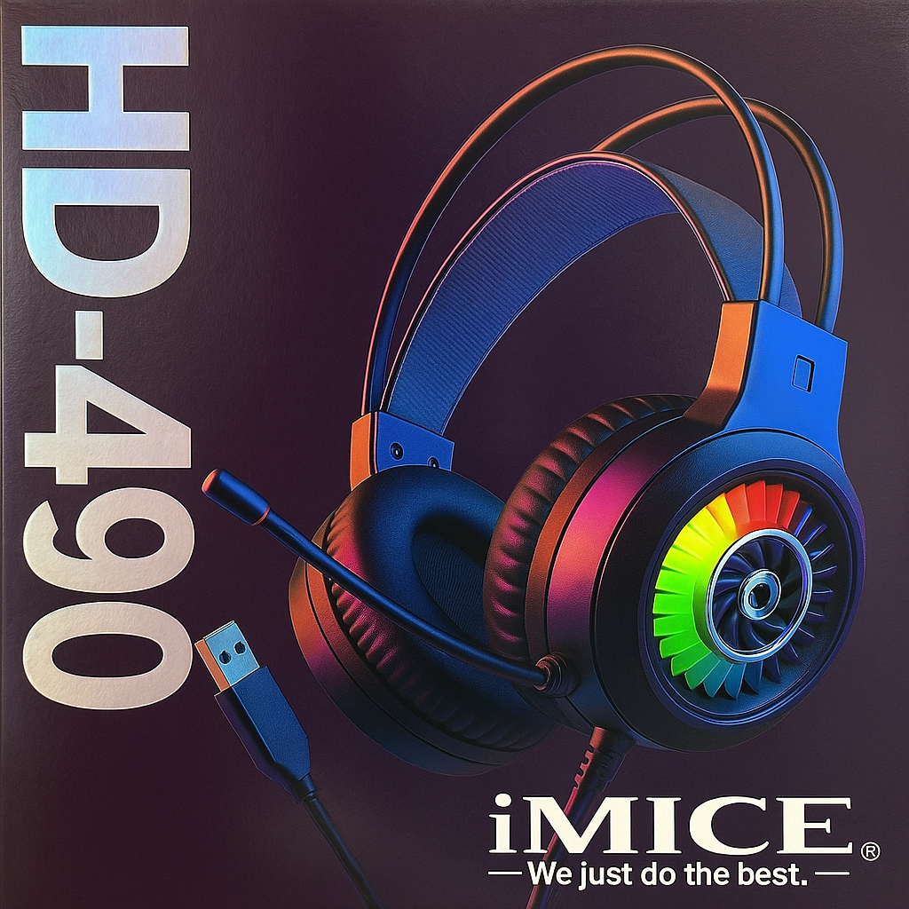 Audífonos Gamer Apedra HD-490 con RGB
