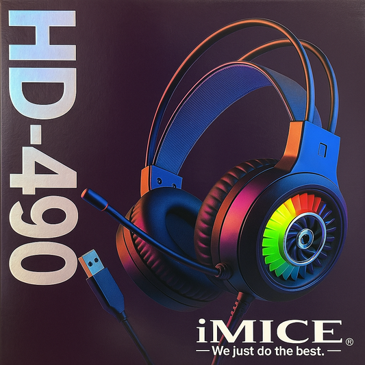 Audífonos Gamer Apedra HD-490 con RGB