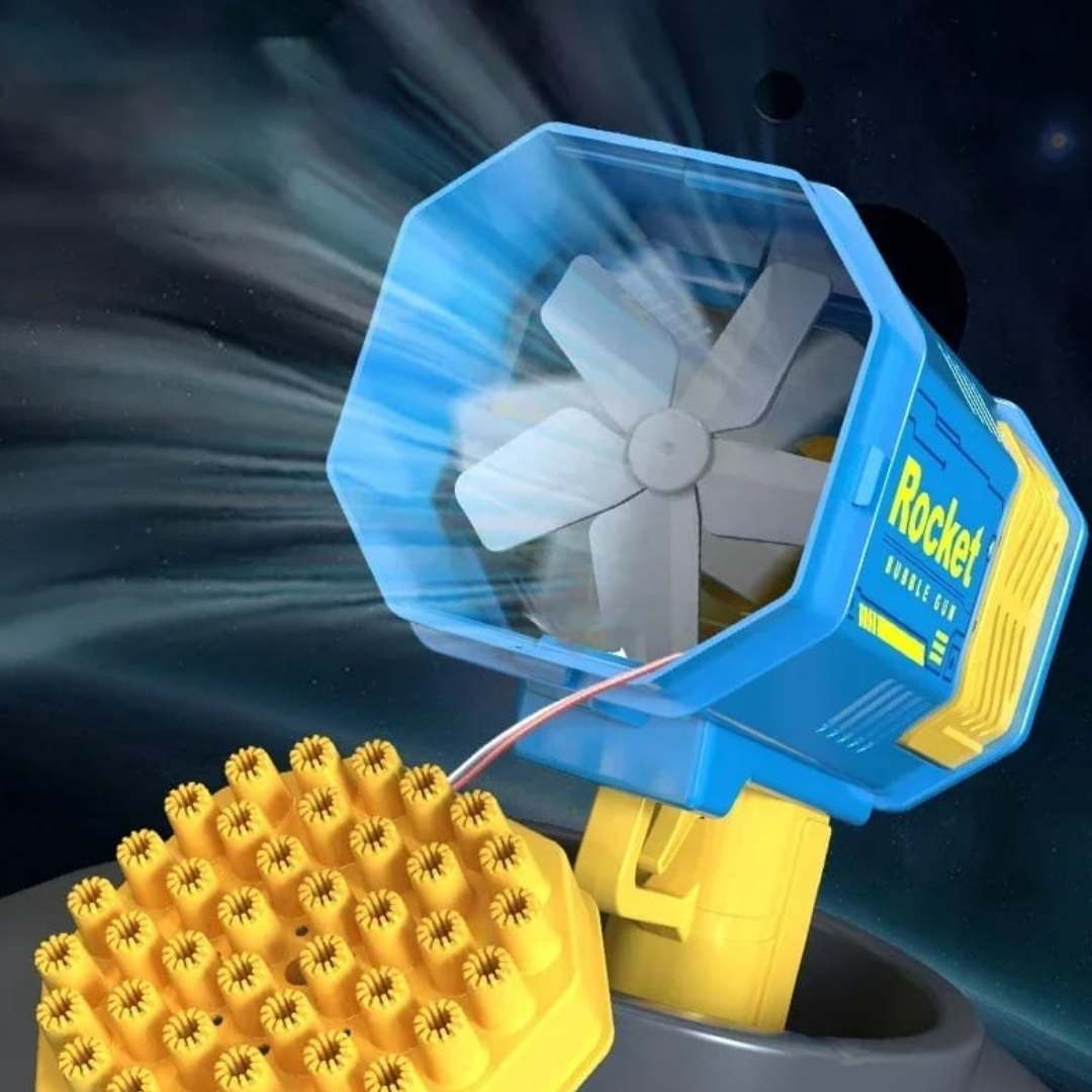 Máquina De Burbujas Bazooka led