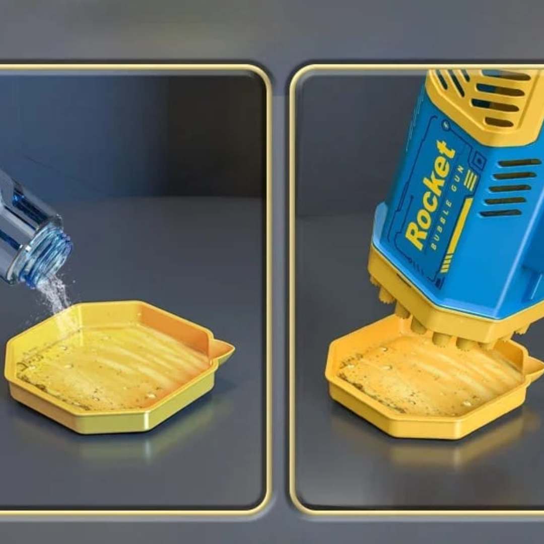 Máquina De Burbujas Bazooka led