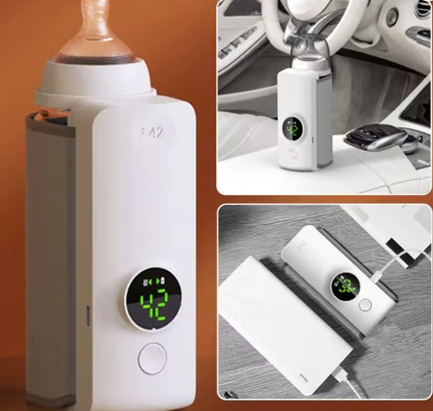 F - Calentador de mamadera recargable