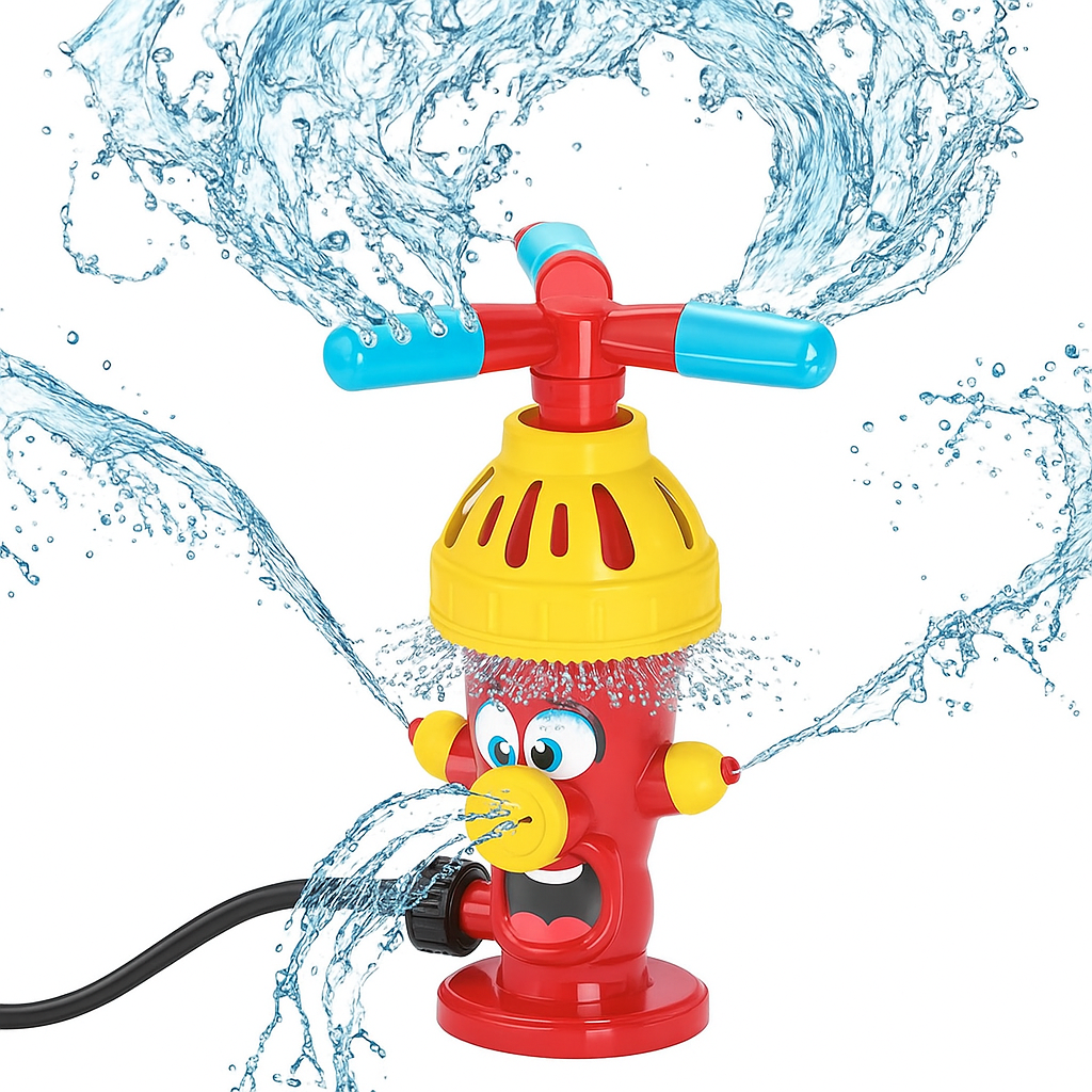 Grifo Bombero Lanza Agua Juego Verano