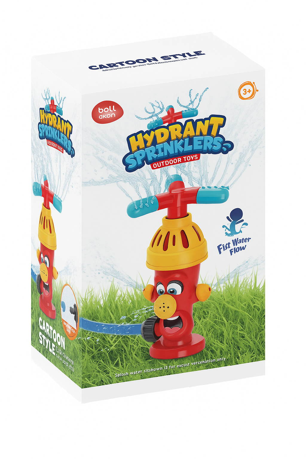 Grifo Bombero Lanza Agua Juego Verano