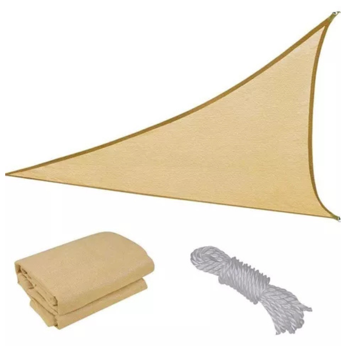 Toldo Vela Triangular 3.5 x 3.5 M