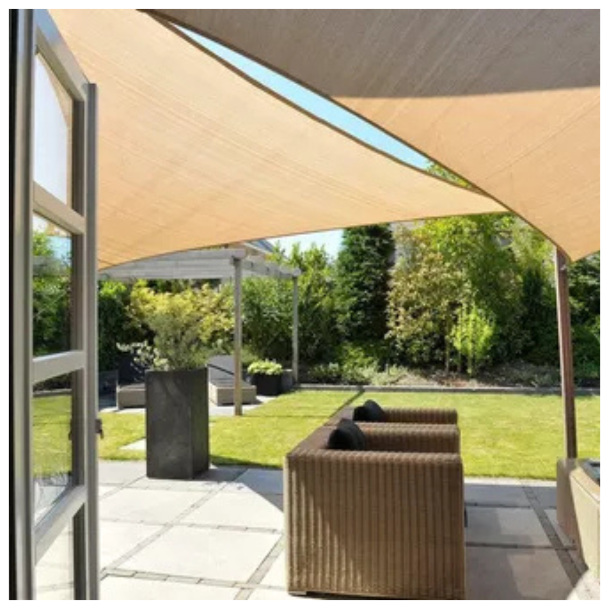 Toldo Vela Triangular 3.5 x 3.5 M