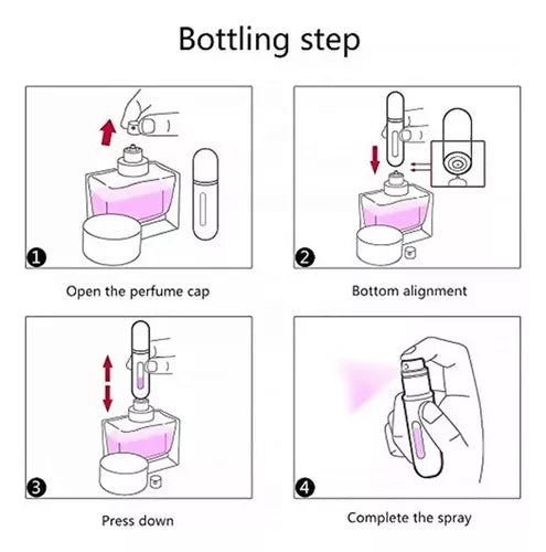 8 Pcs Atomizador De Perfume.