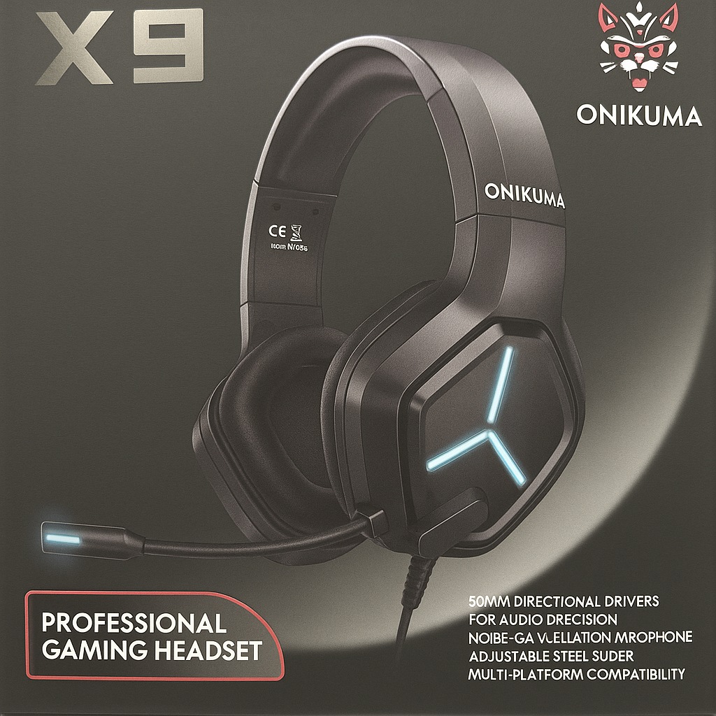 Audífonos Gamer X9 con Micrófono