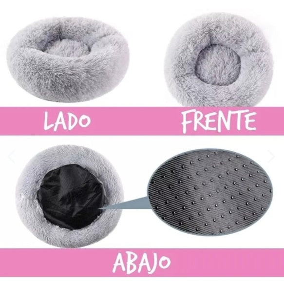 Cama Antiestrés Para Mascotas 60cm