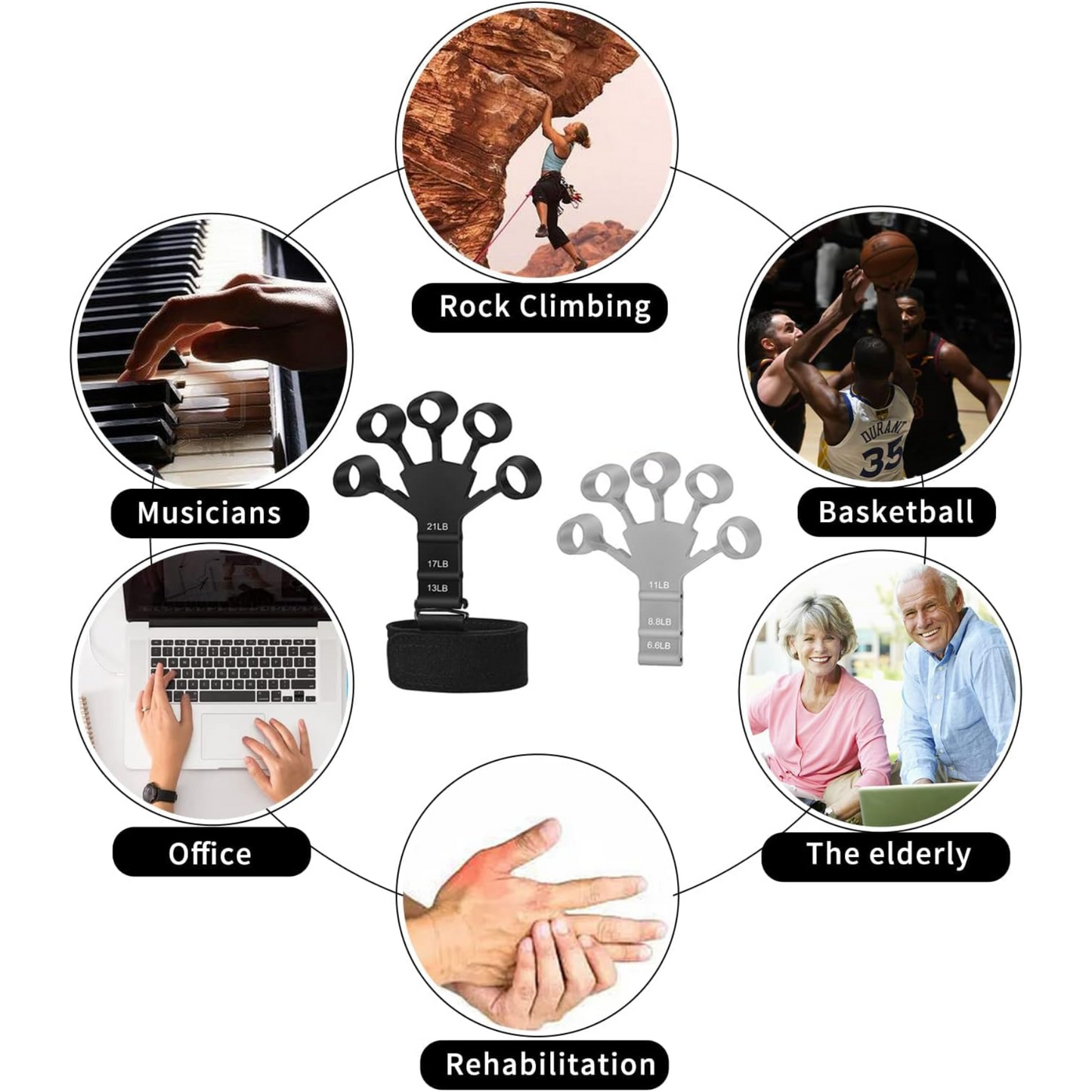 EJERCITADOR DE DEDOS 2 UNDS