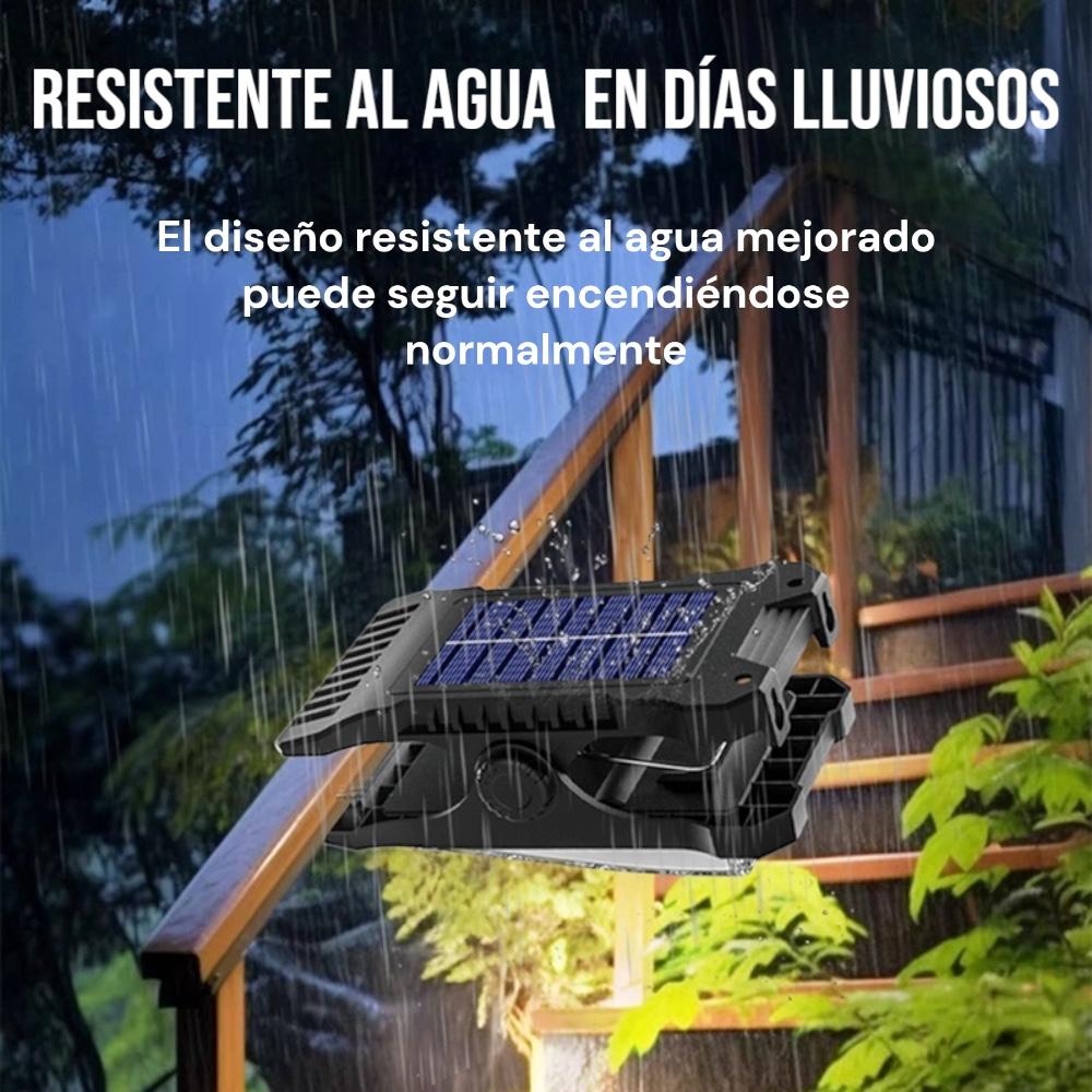 Foco Solar Led Con Pinzas Exterior