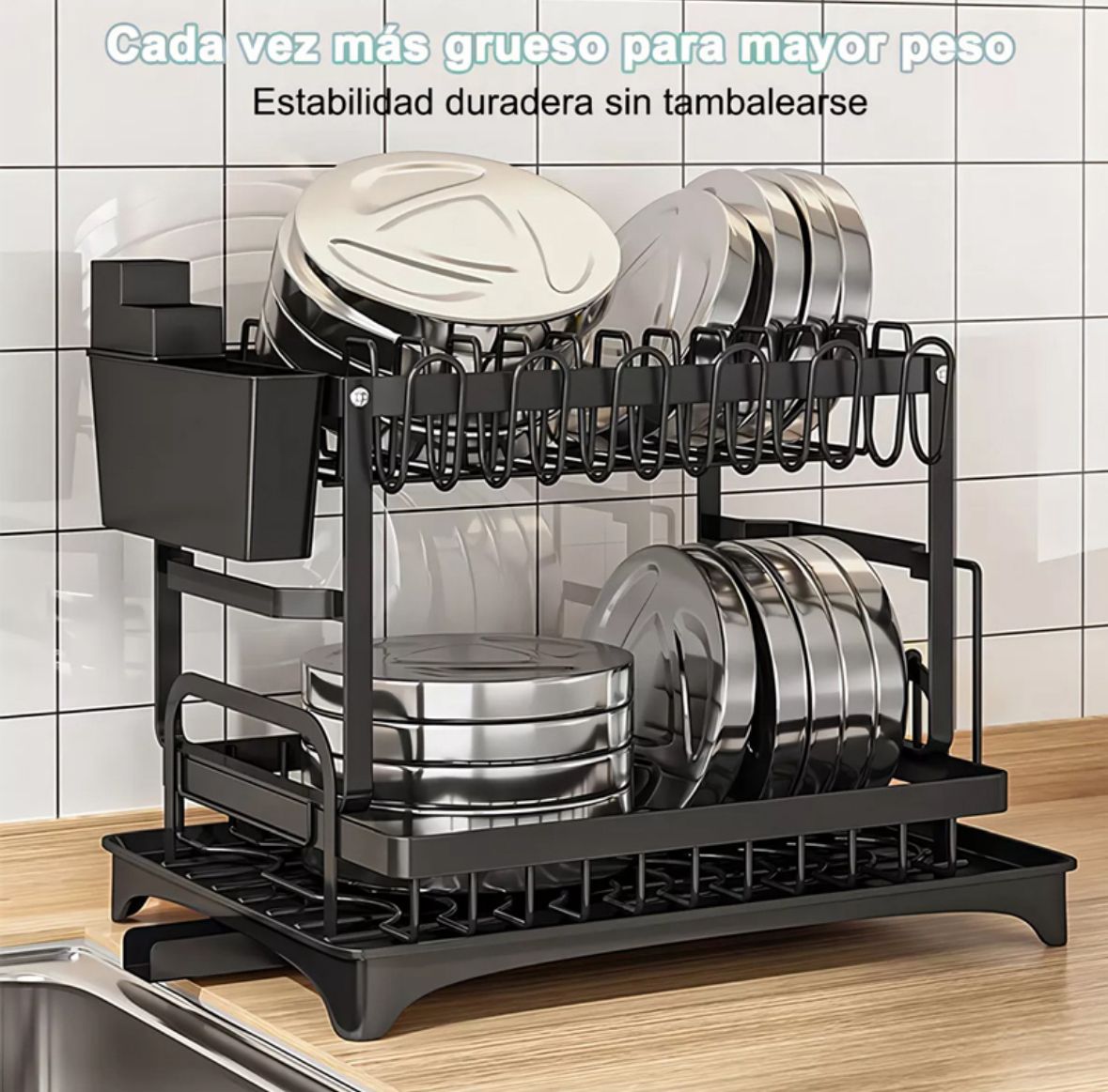 Escurridor De Loza de 2 Niveles