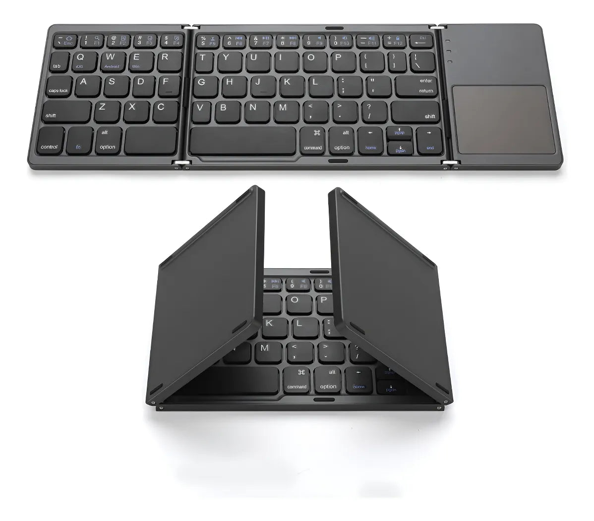Teclado USB Portátil Plegable Pad Tactil